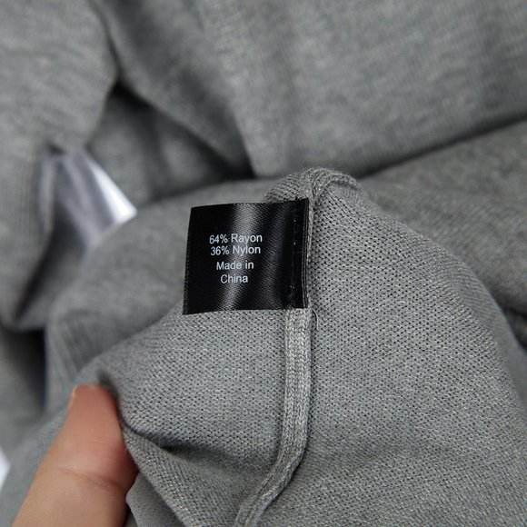 Lane Bryant Gray V-Neck Lightweight Sweater Knit Top Women's 22/24 NWT - Picture 8 of 9